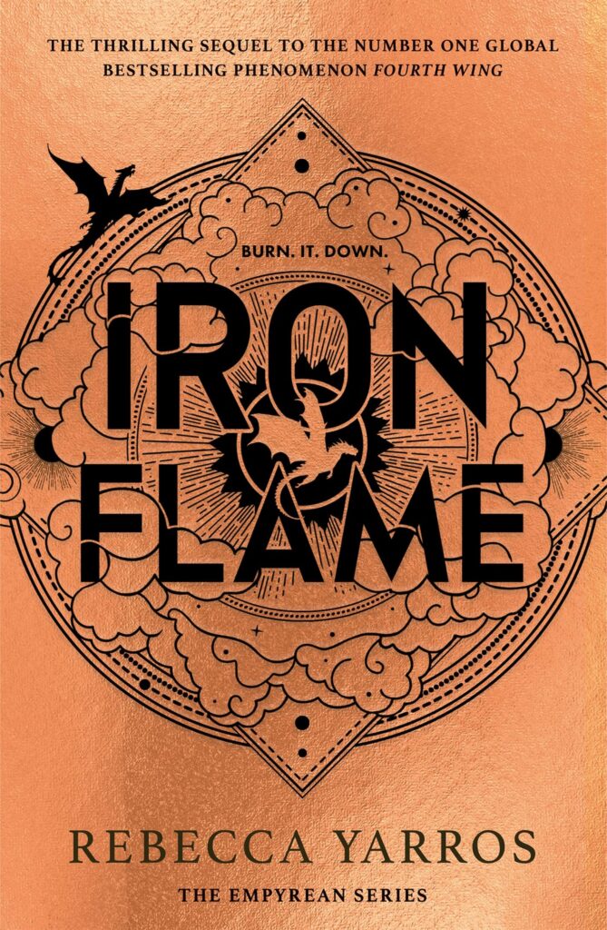 Iron Flame by Rebecca Yarros (Hardcover) - 9780349437026