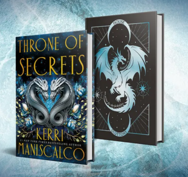 Throne of Secrets by Kerri Maniscalco (First Print Hardcover) - 9781399715690