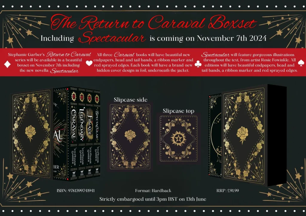 Return to Caraval Boxset by Stephanie Garber (Special Edition Hardcover) - 9781399741941