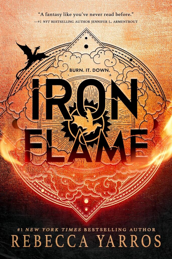 Iron Flame by Rebecca Yarros (Red Tower US Hardcover) - 9781649374172