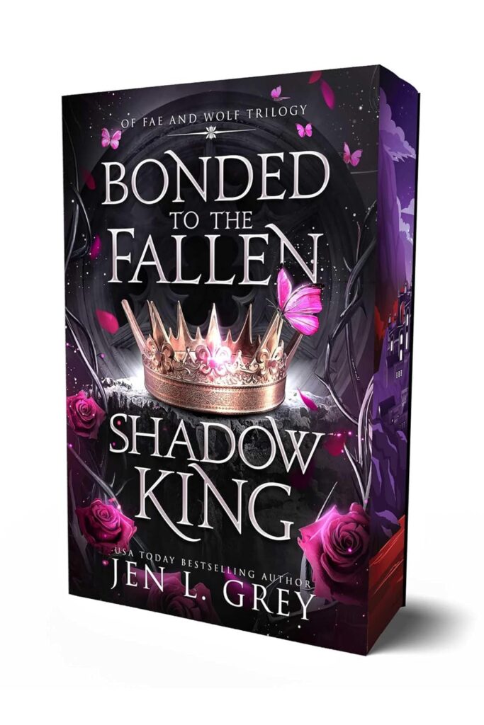 Bonded to the Fallen Shadow King by Jen L. Grey (Special Edition Paperback) - 9798889532019