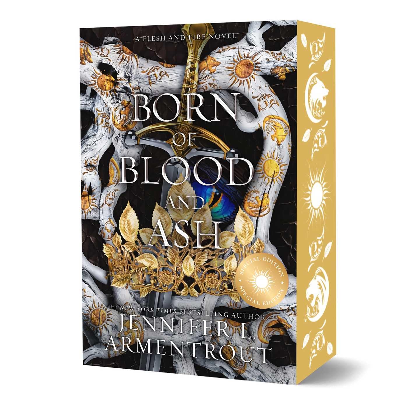 Flesh and Fire 04: Born of Blood and Ash by Jennifer L. Armentrout (Special Edition Paperback) - 9781957568706