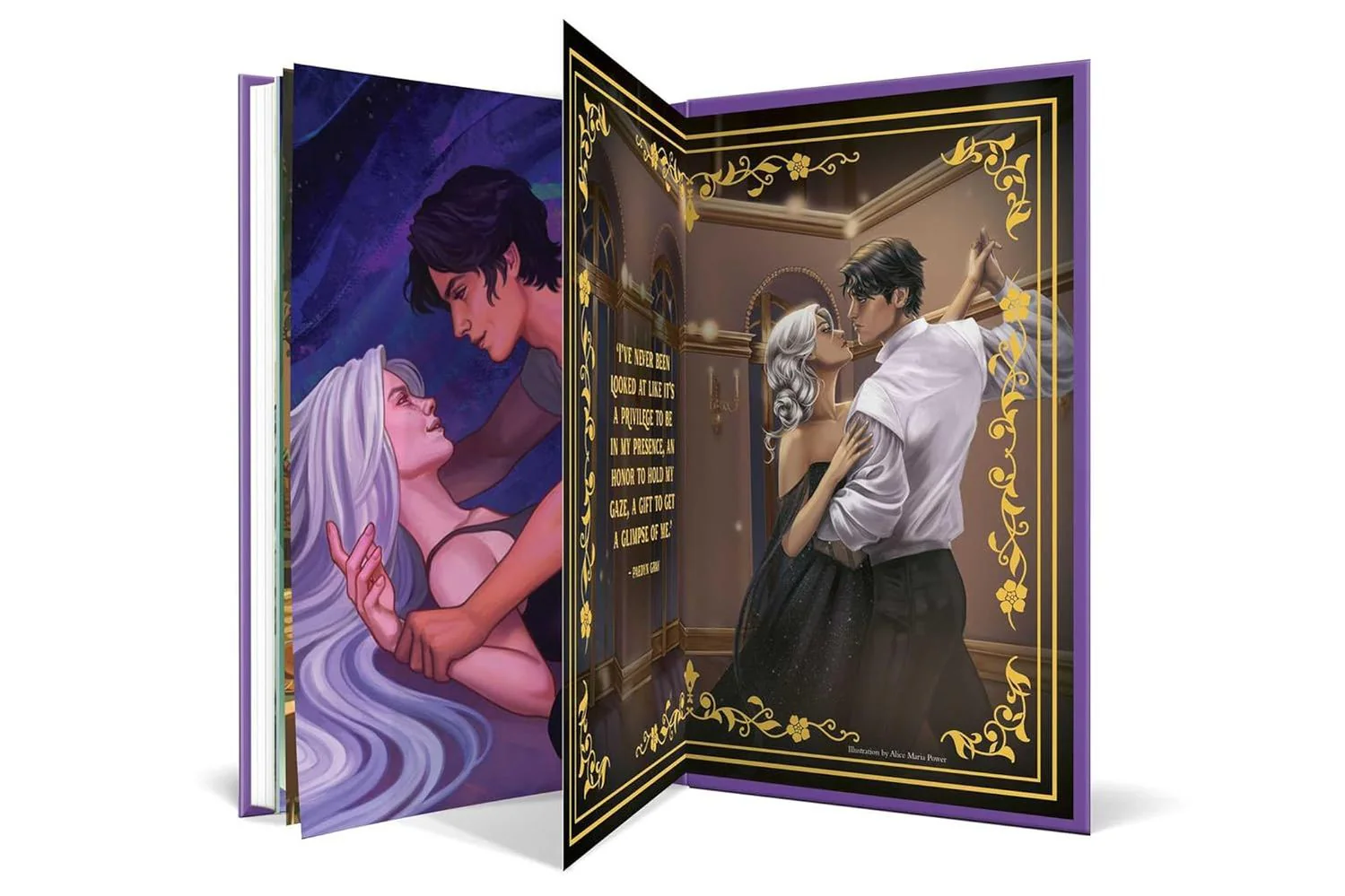Powerless by Lauren Roberts (Ultra Deluxe Edition Hardcover) - 9781398558038 - Image 2